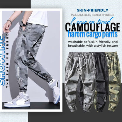 🔥 Fashionable Camouflage Loose Harem Overalls（62% OFF）