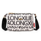 Women's Multi-Pocket Printed Crossbody Bag