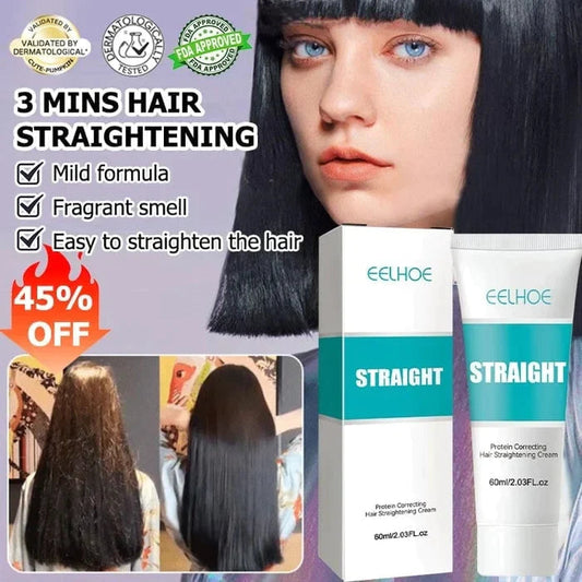 🎅 Christmas gift 🎁 Silk and Keratin Treatment Hair Straightening Cream