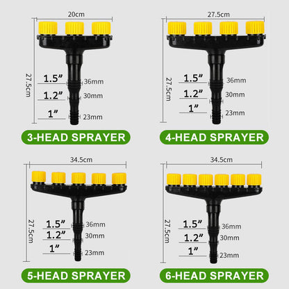 【Super Large Spray】Multi-sprayer Strong Pressure Irrigation Nozzle