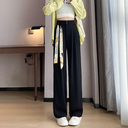 Women's Relaxed Drape Wide Leg Pants