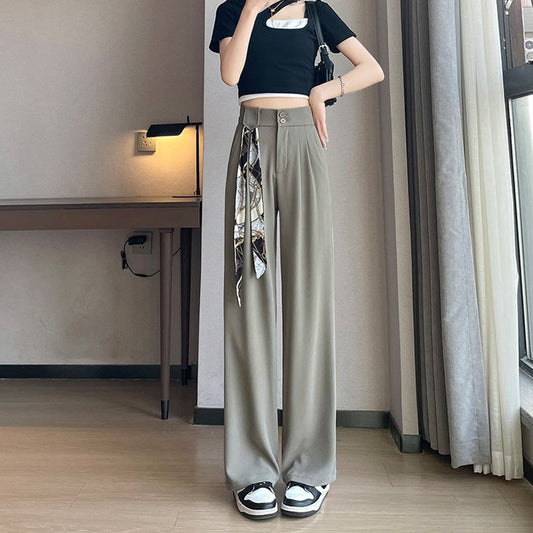 Women's Relaxed Drape Wide Leg Pants