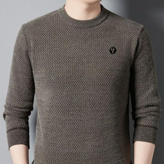 🎁Black Friday Specials - Men's Warm Cozy Lined Crewneck Top