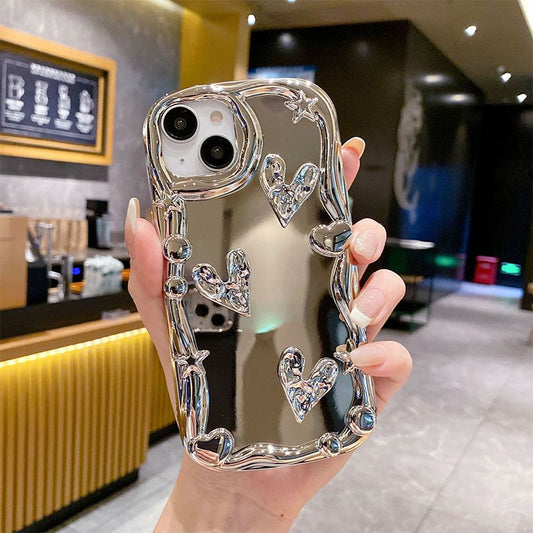 🎅🎊 Christmas pre-sale -50% discount 🎊⛄--Electroplated Mirror Phone Case Cover For iPhone - Great Gift