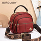 Classic Multifunctional Compartments Adjustable Wide Shoulder Strap PU Leather Crossbody Bag